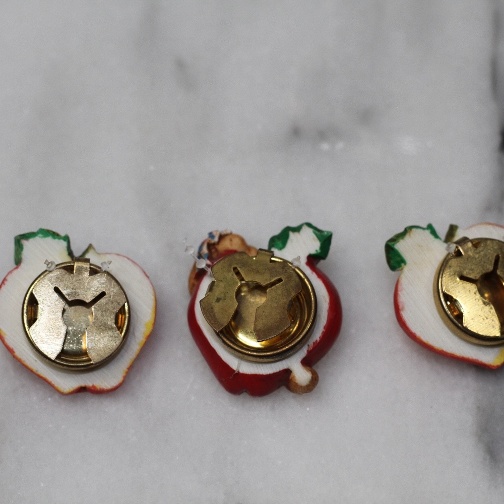 Apple Button Set (3 Buttons) - image 2